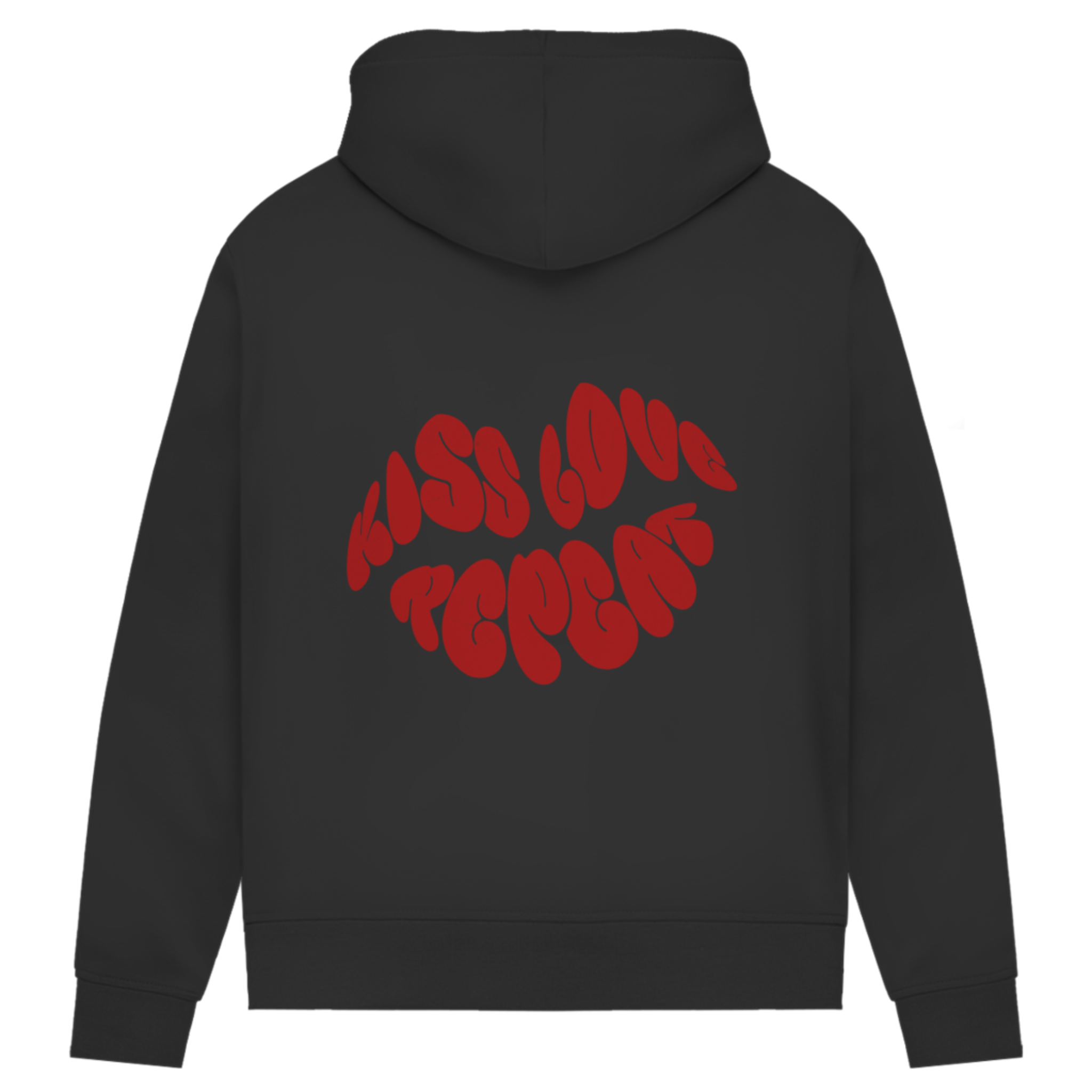 Kiss Love Repeat - Damen Premium Bio Hoodie