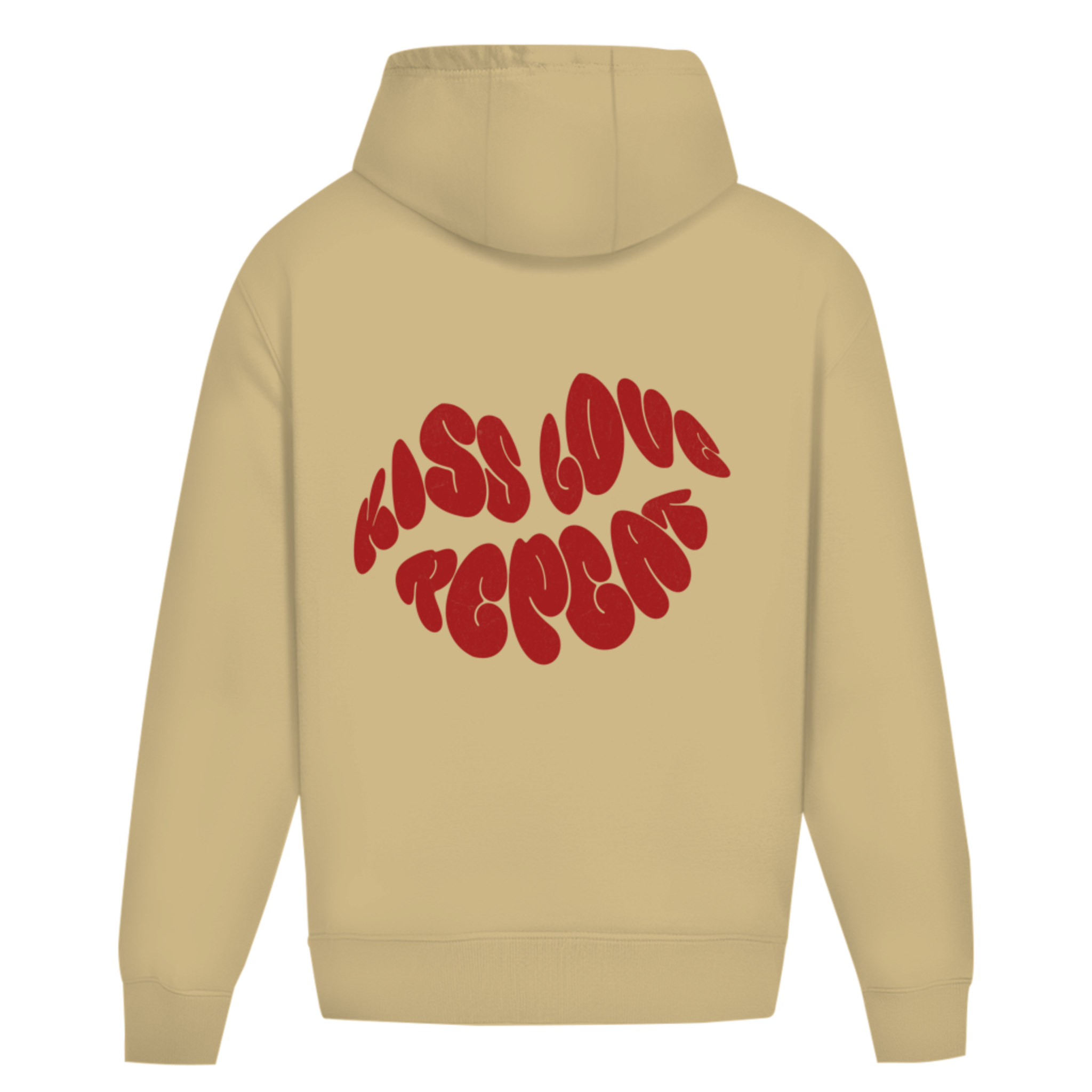 Kiss Love Repeat - Oversize Hoodie