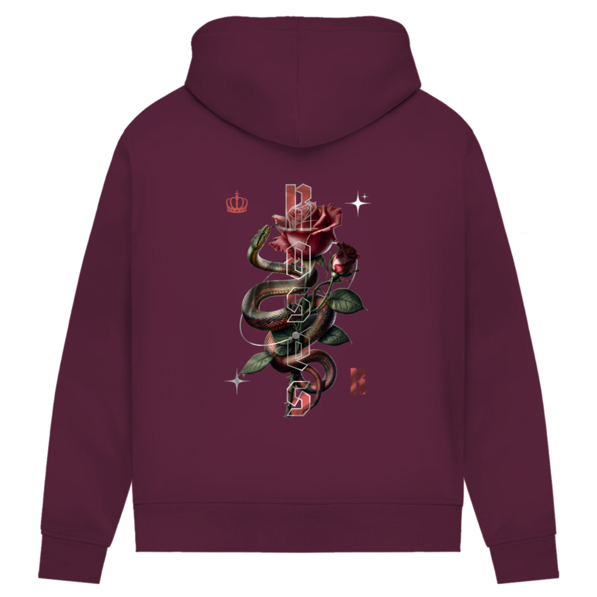 Roses - Damen Premium Bio Hoodie