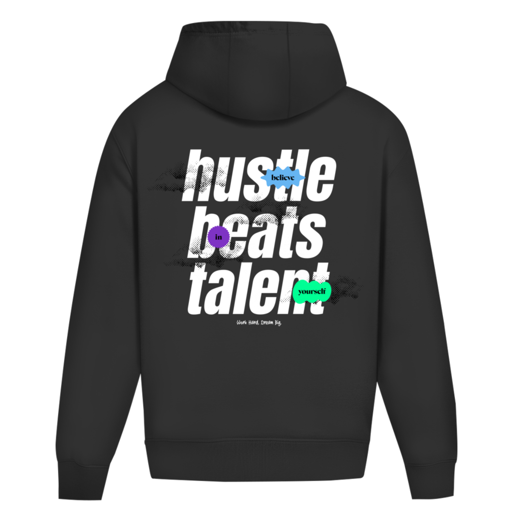Hustle beats Talent - Oversize Hoodie