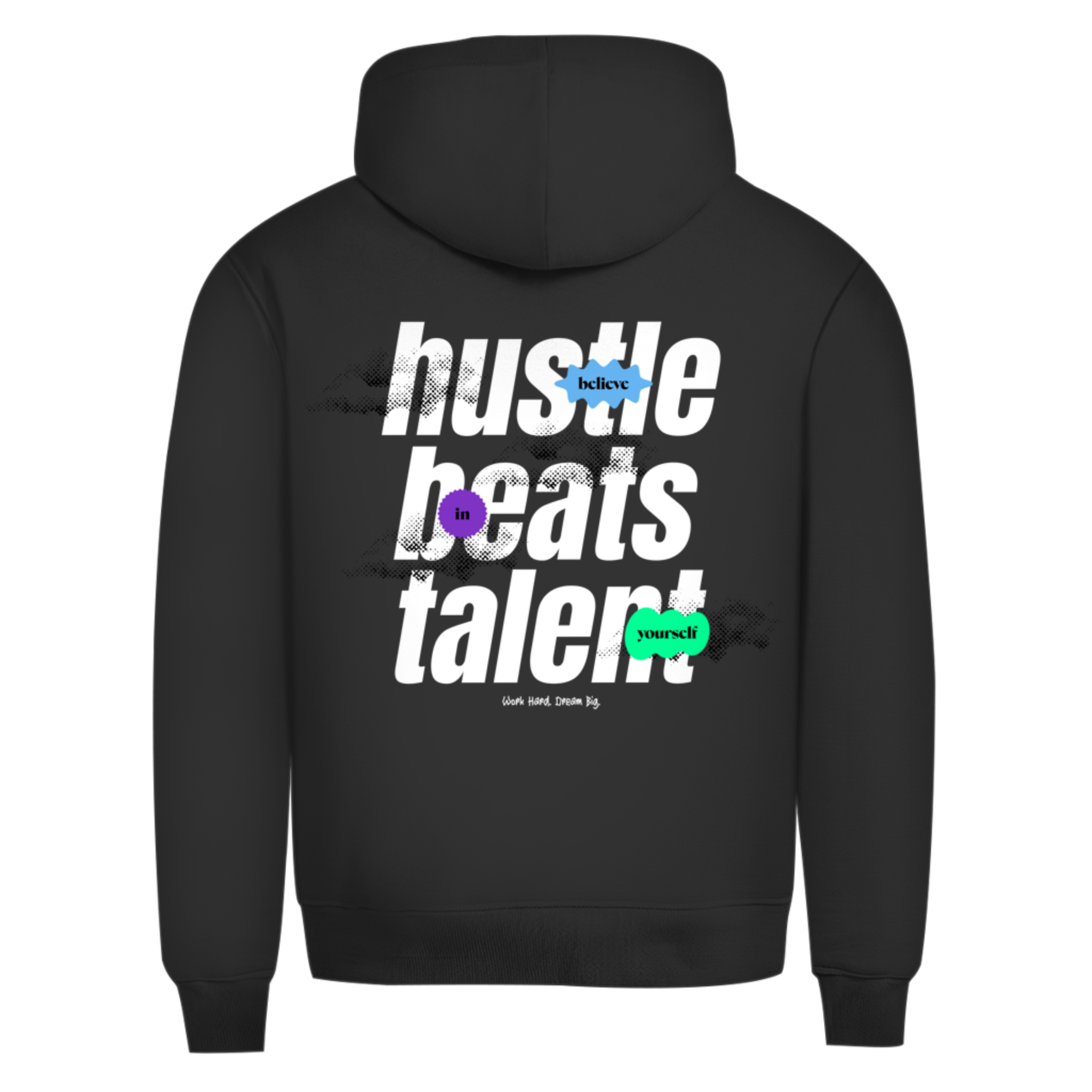 Hustle beats Talent - Herren Premium Bio Hoodie