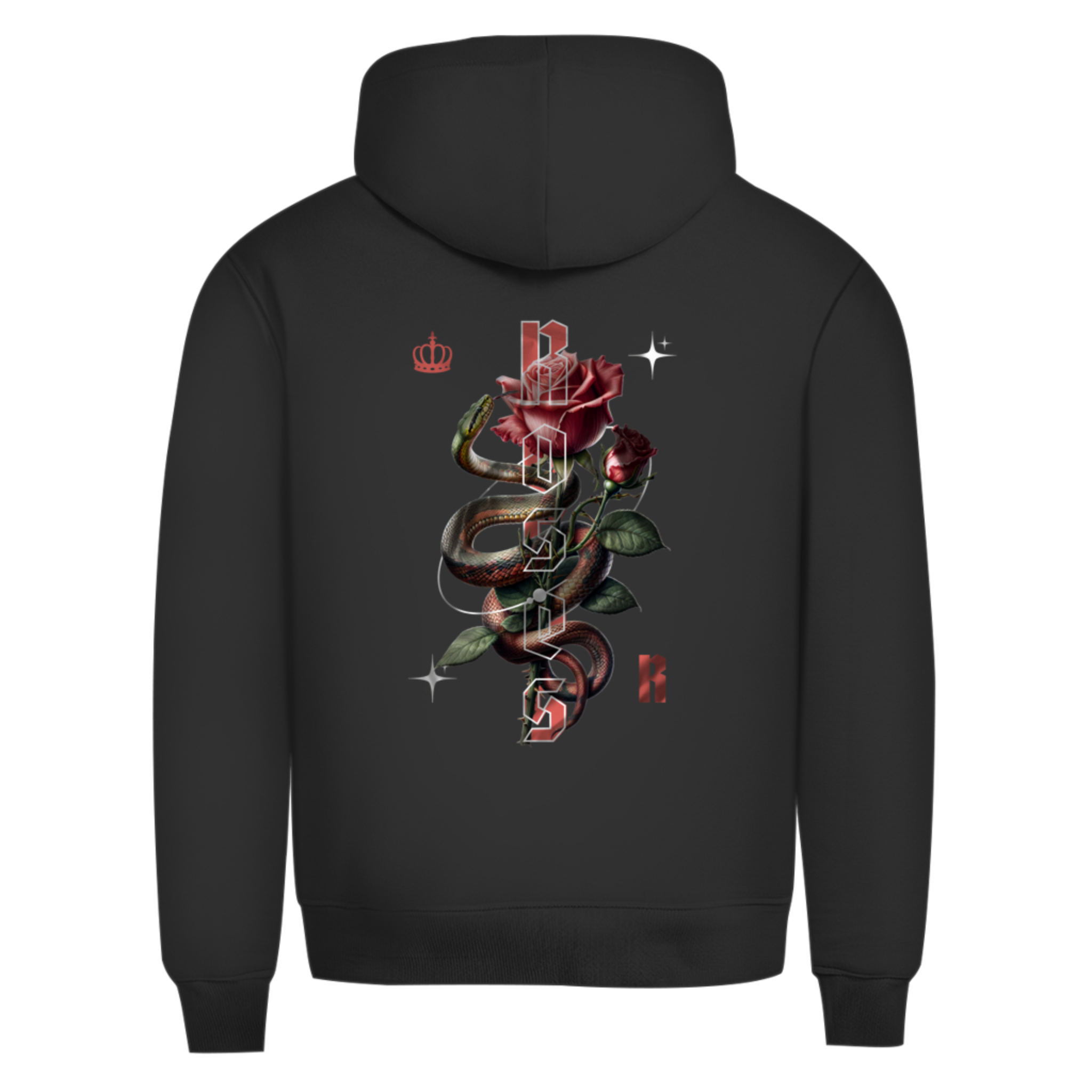 Roses - Herren Premium Bio Hoodie