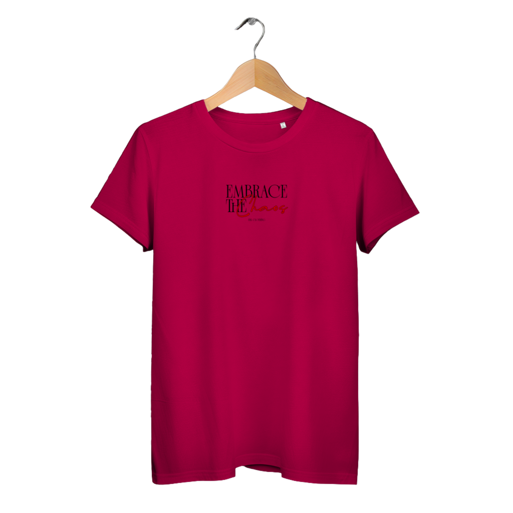 Embrace the Chaos - Damen Premium Bio T-Shirt