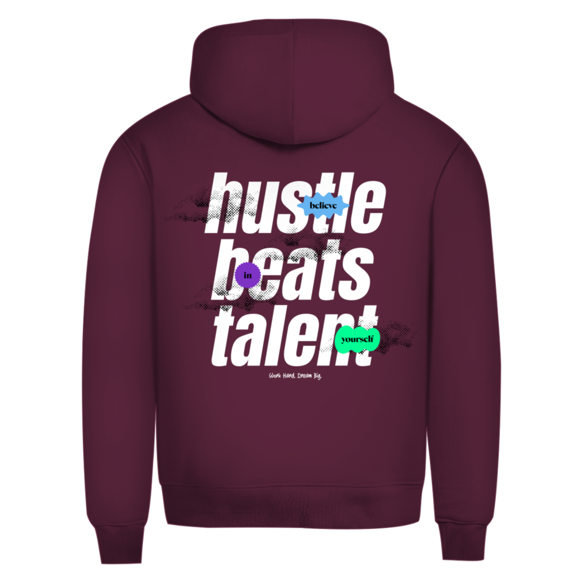 Hustle beats Talent - Herren Premium Bio Hoodie