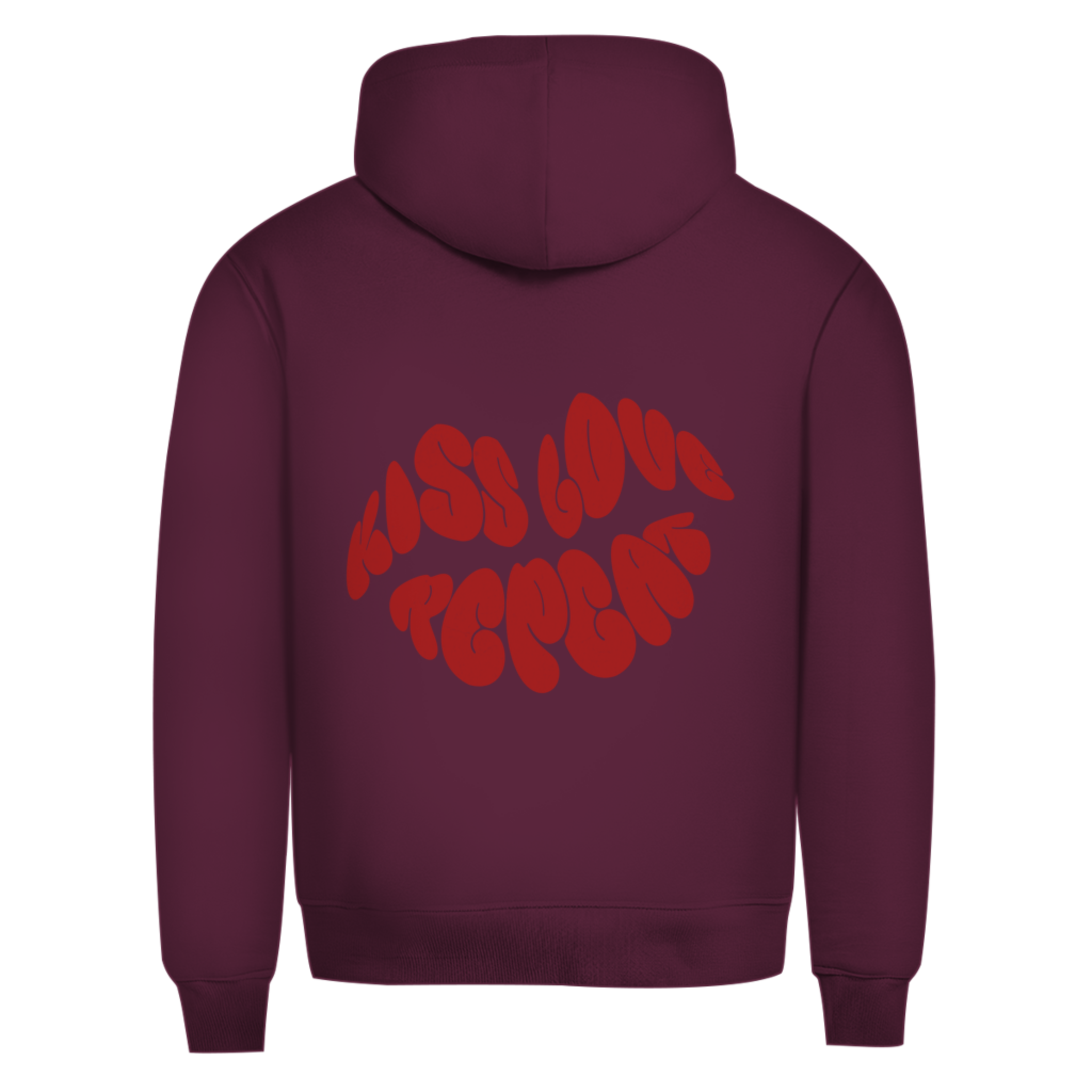 Kiss Love Repeat - Herren Premium Bio Hoodie