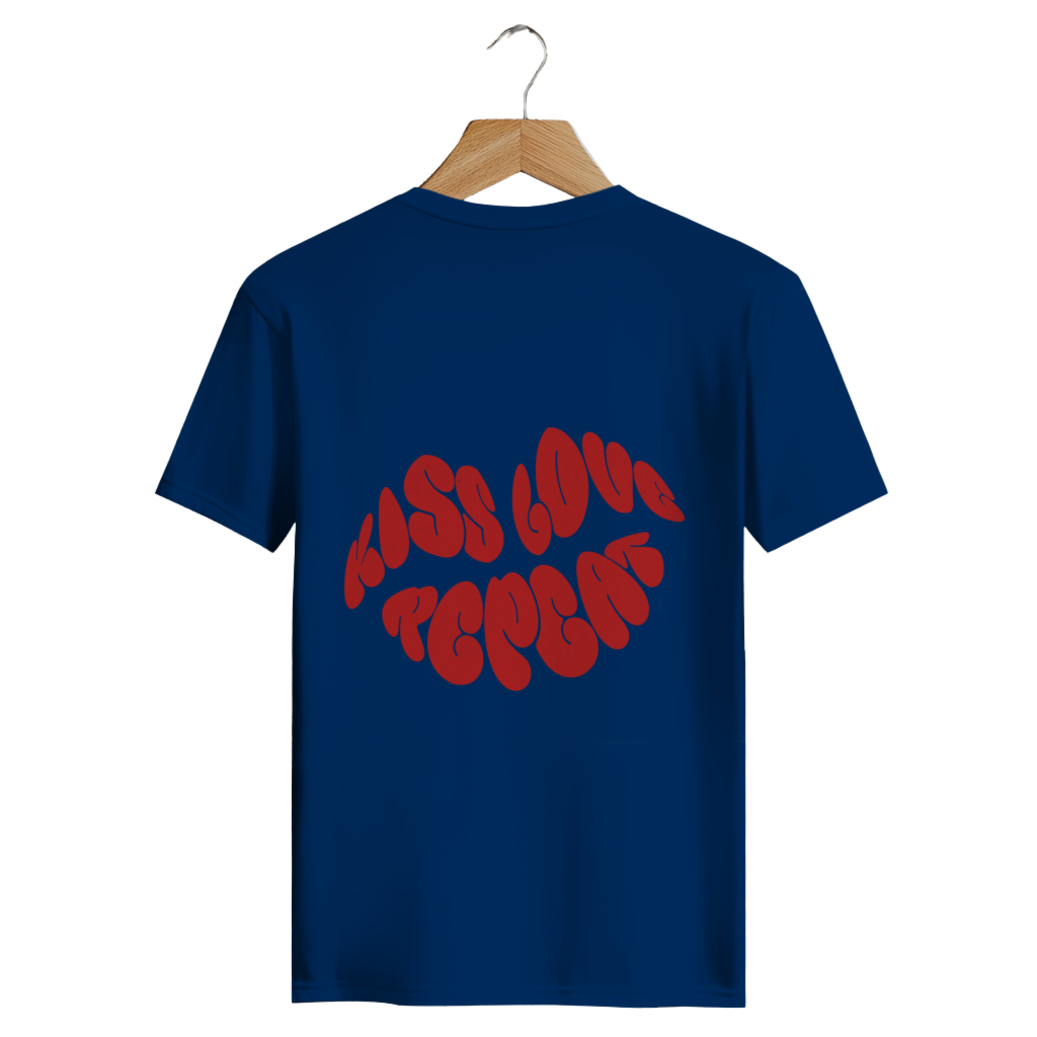 Kiss Love Repeat - Herren Premium Bio T-Shirt