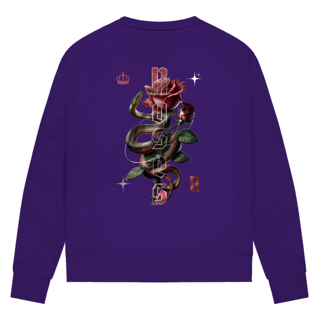 Roses - Damen Premium Bio Sweatshirt