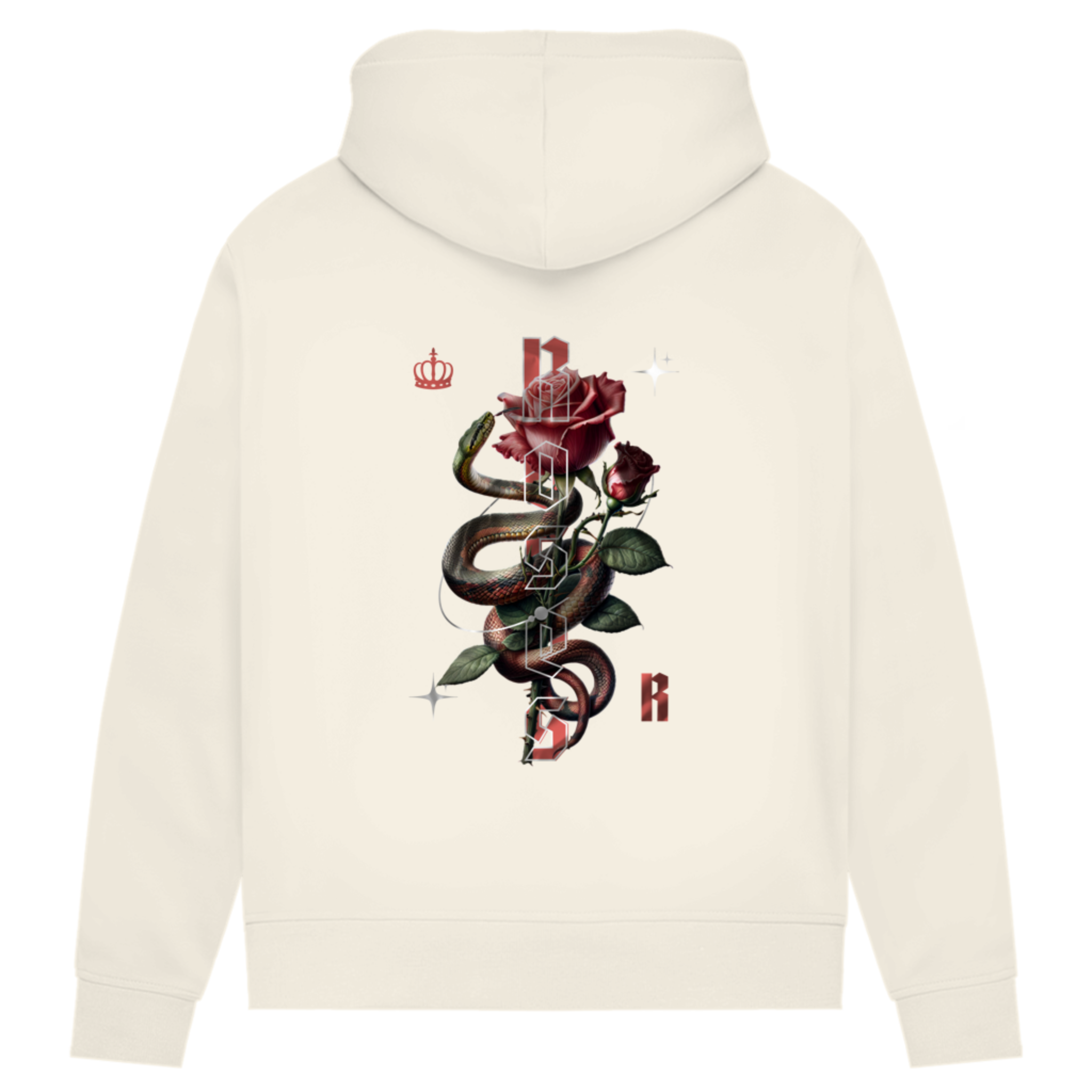 Roses - Damen Premium Bio Hoodie