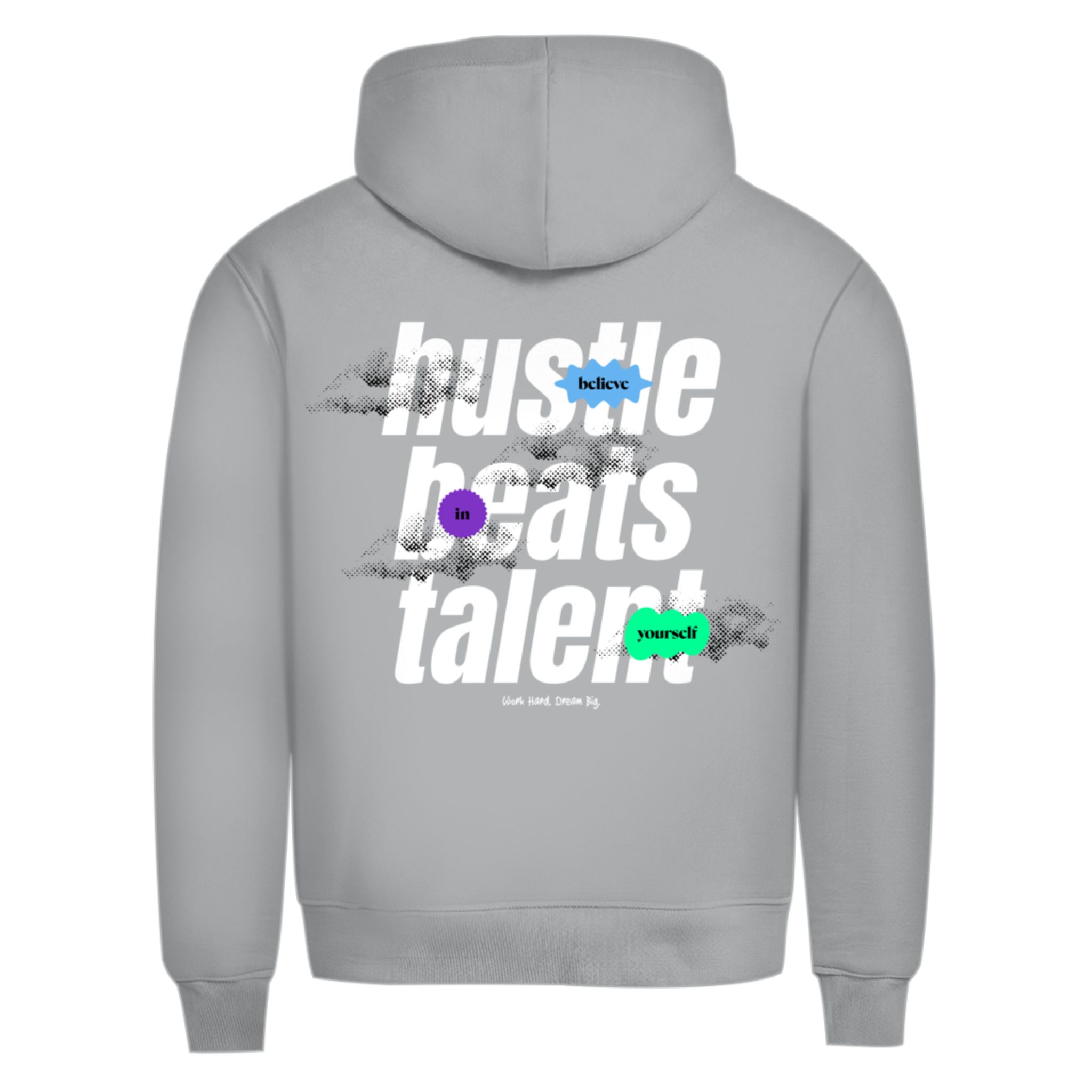 Hustle beats Talent - Herren Premium Bio Hoodie