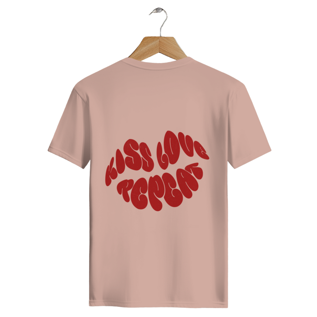 Kiss Love Repeat - Herren Premium Bio T-Shirt