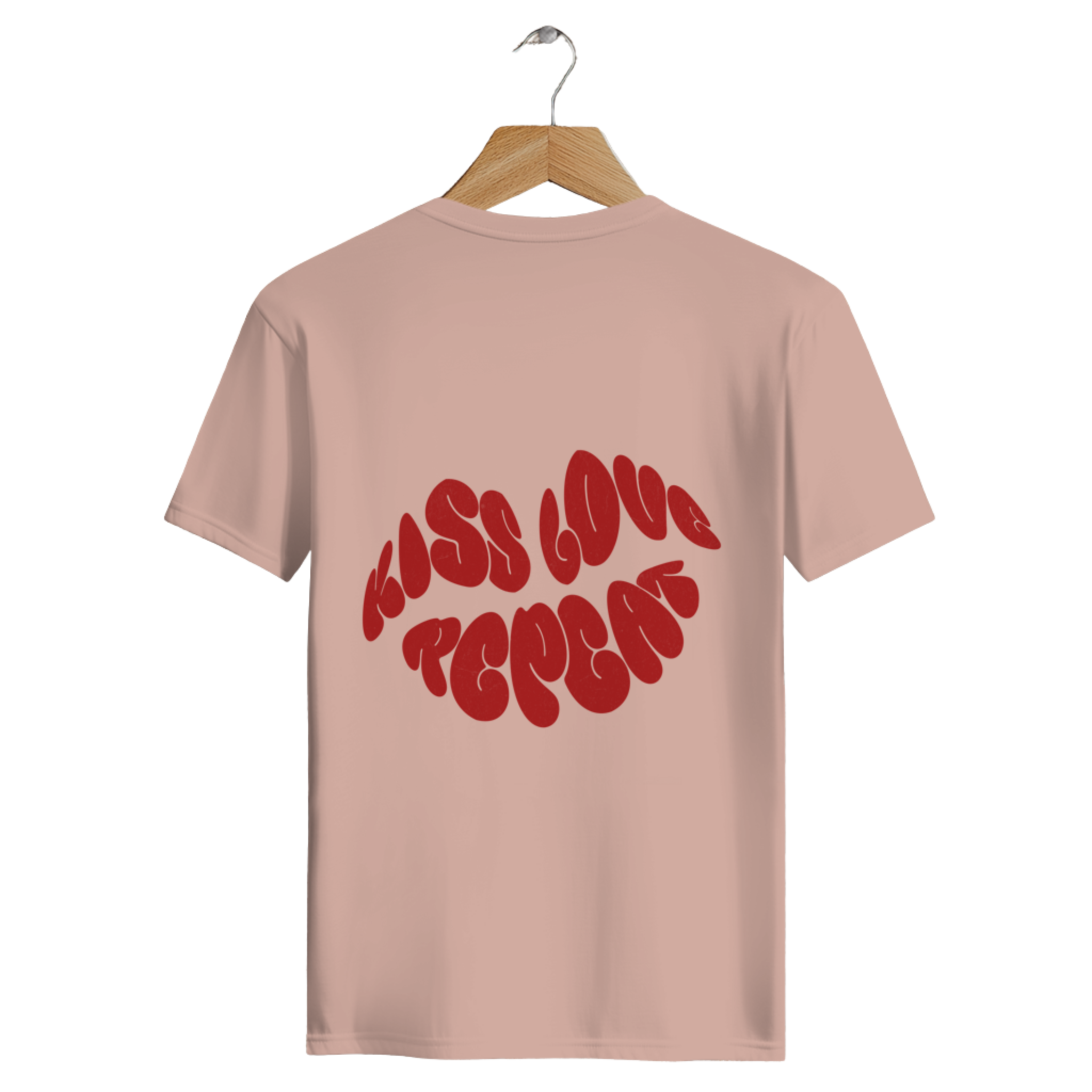 Kiss Love Repeat - Herren Premium Bio T-Shirt
