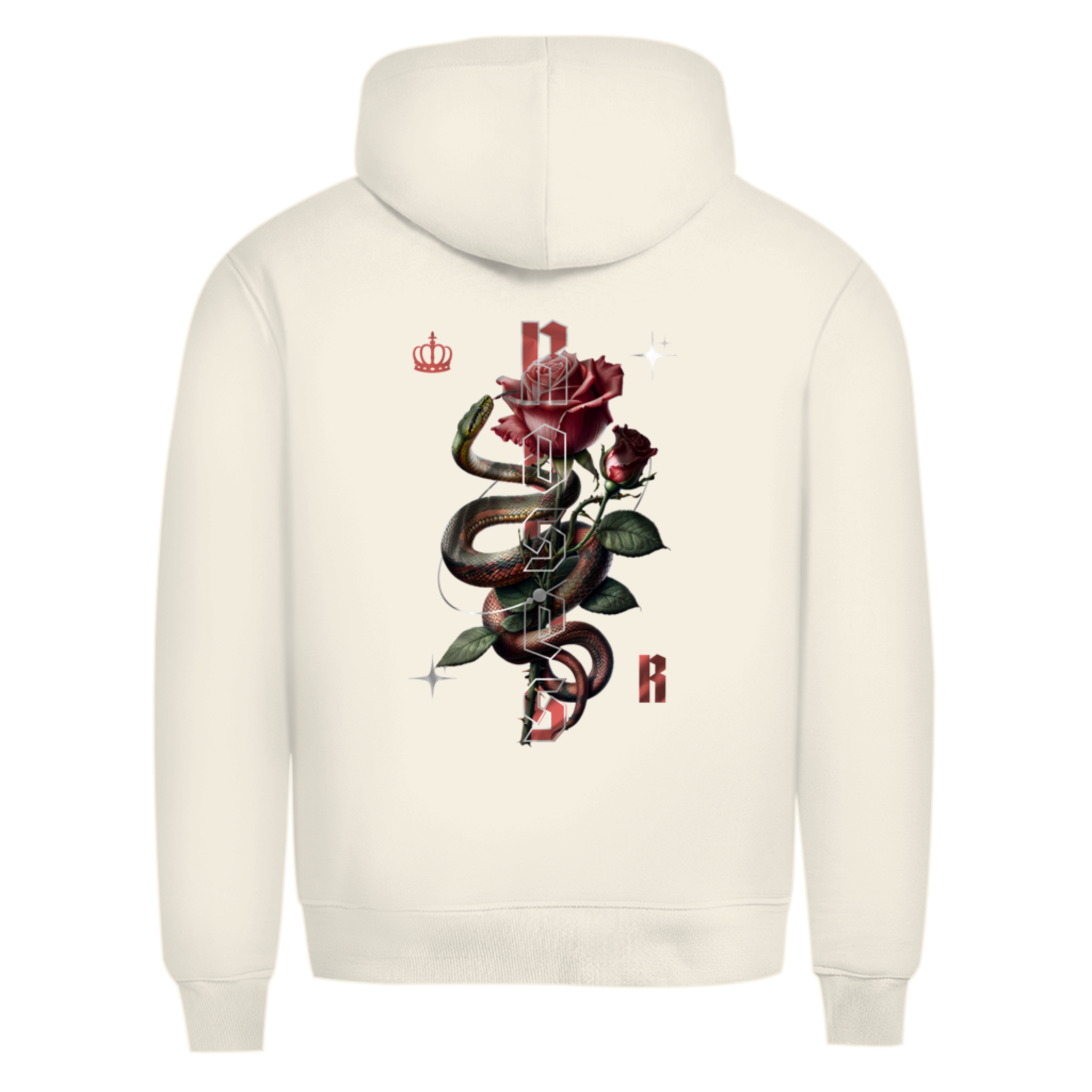 Roses - Herren Premium Bio Hoodie