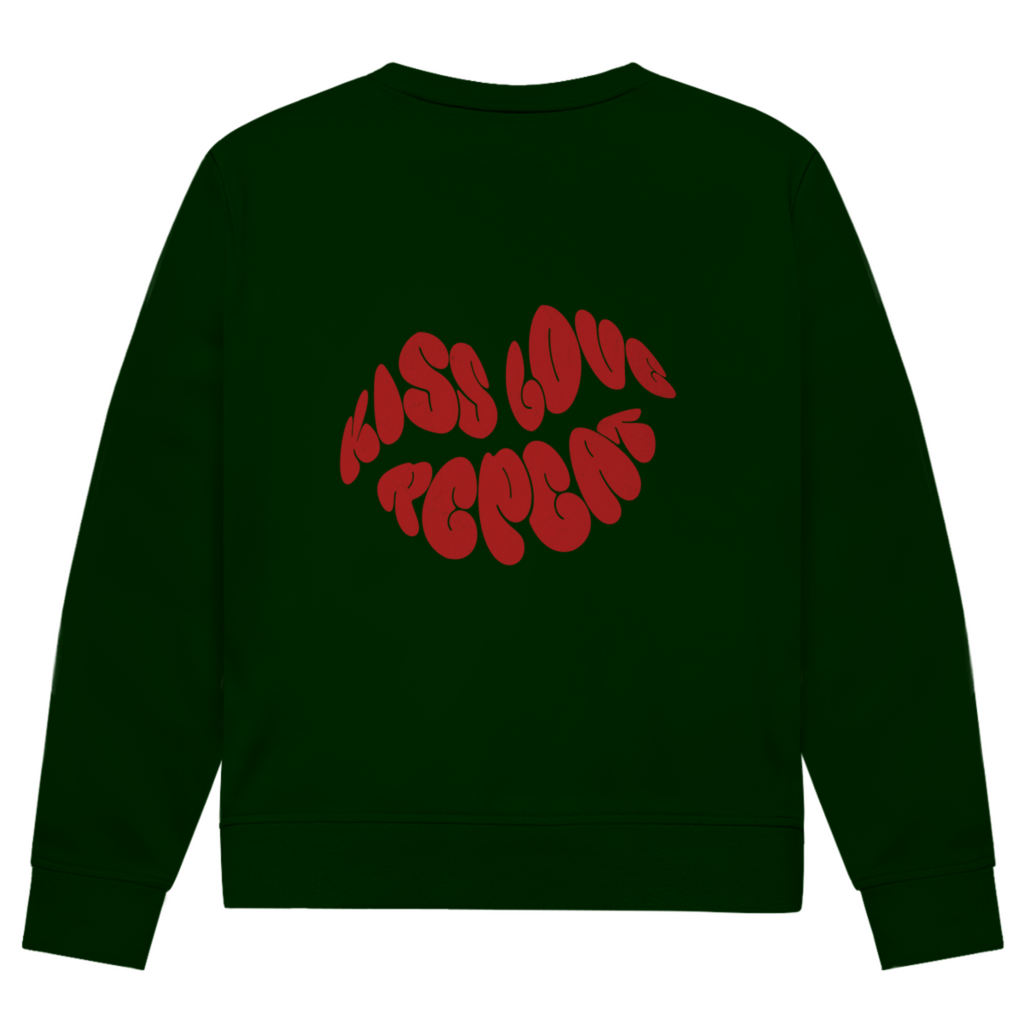 Kiss Love Repeat - Herren Premium Bio Sweatshirt
