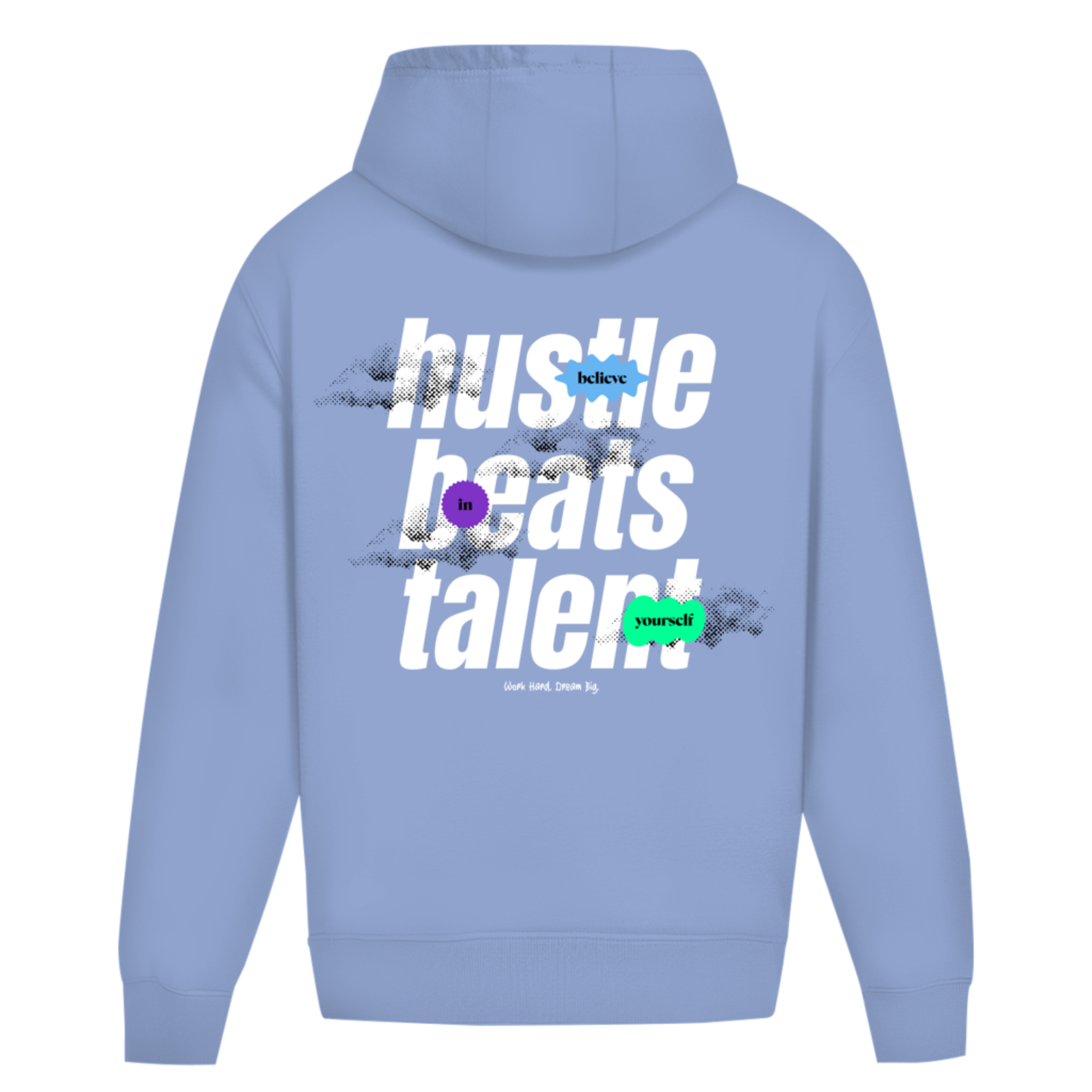 Hustle beats Talent - Oversize Hoodie