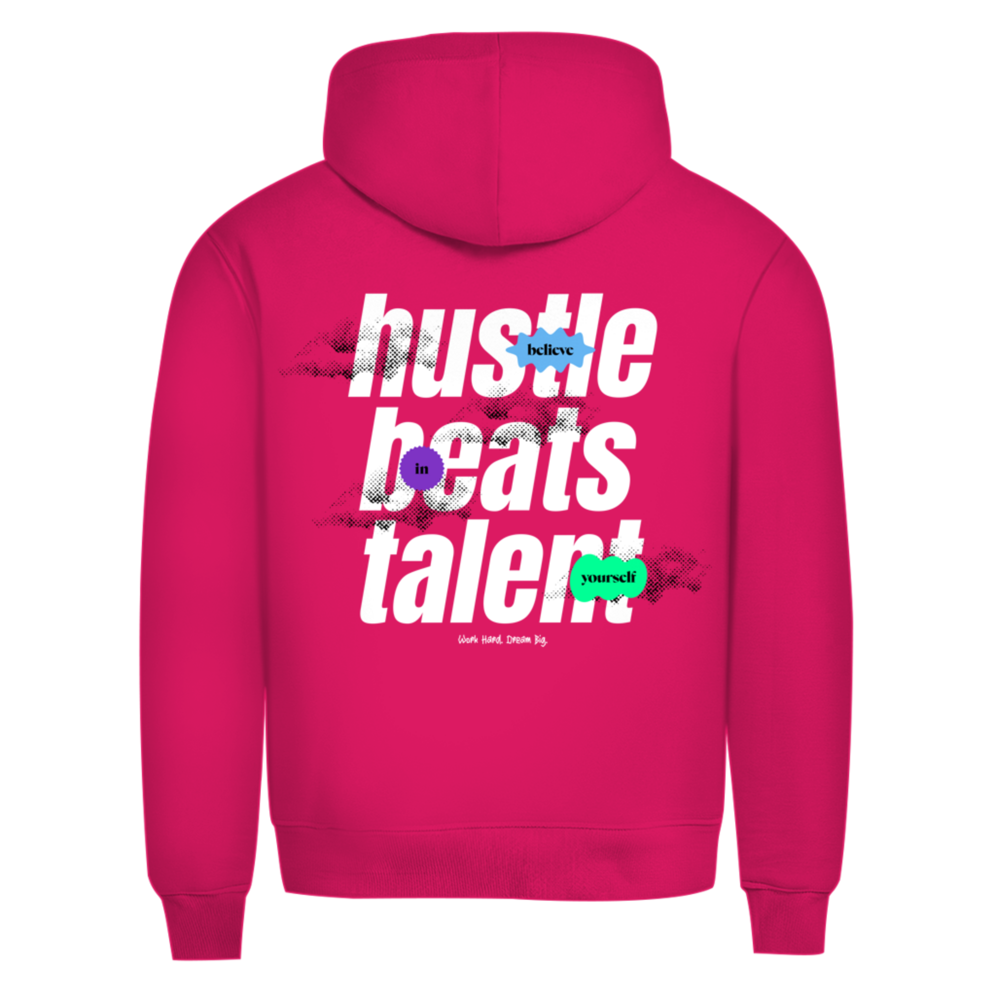 Hustle beats Talent - Herren Premium Bio Hoodie