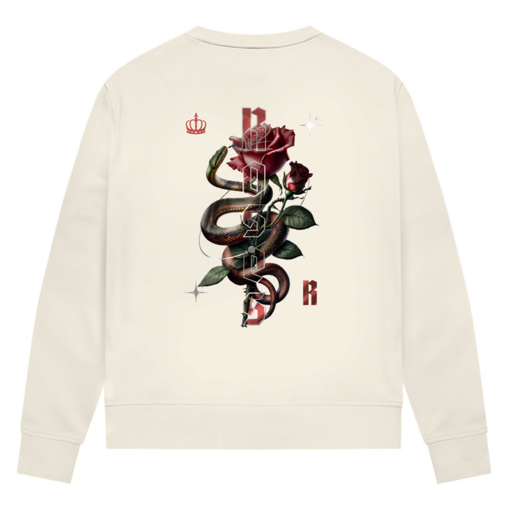 Roses - Damen Premium Bio Sweatshirt