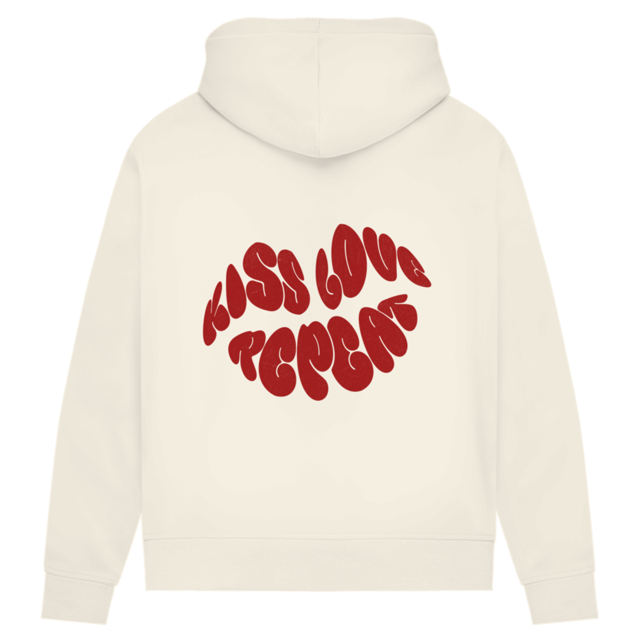 Kiss Love Repeat - Damen Premium Bio Hoodie