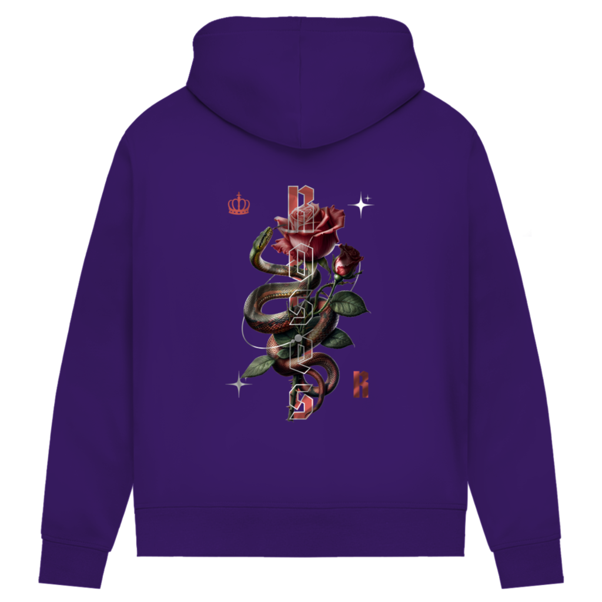 Roses - Damen Premium Bio Hoodie