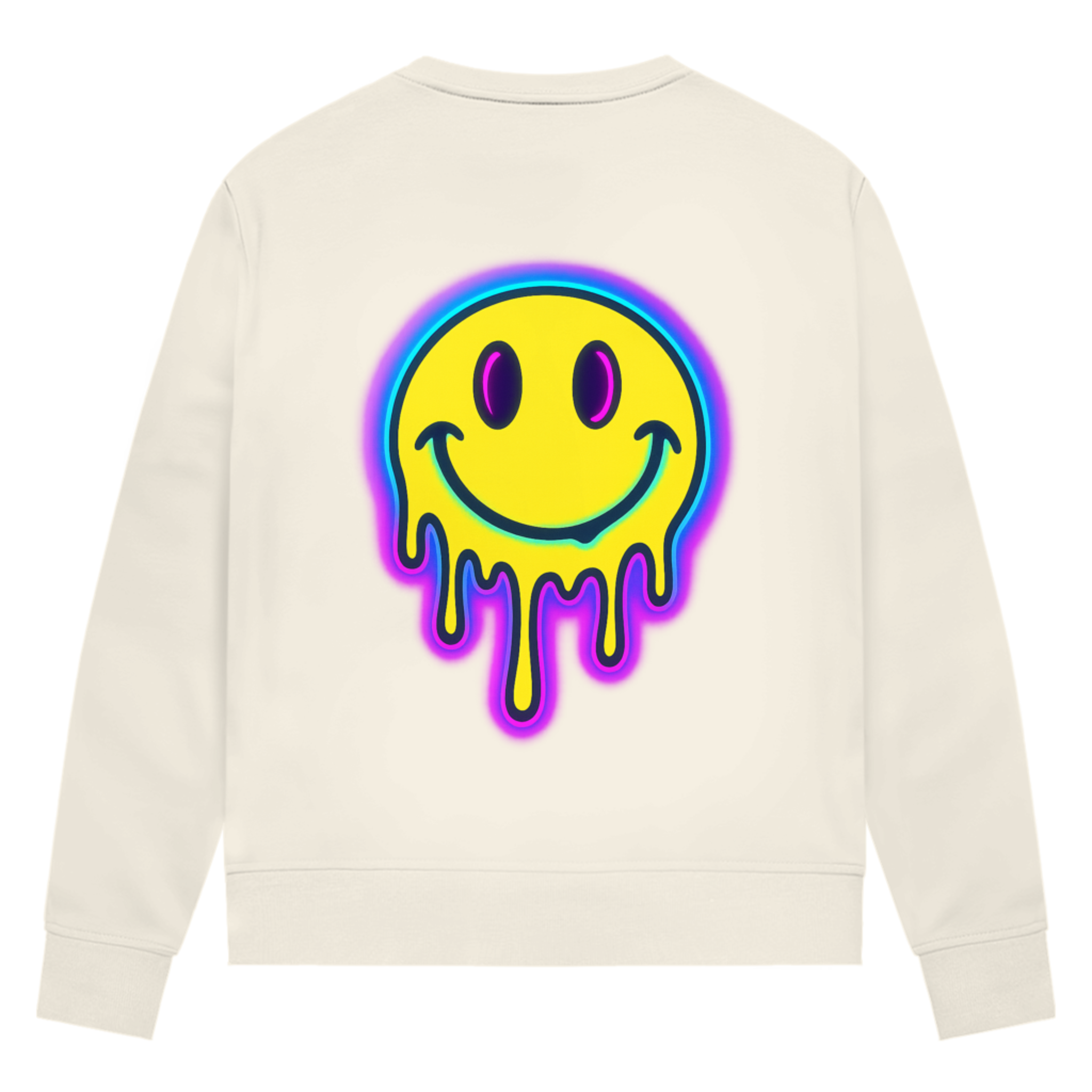 Lucid Smiley - Damen Premium Bio Sweatshirt
