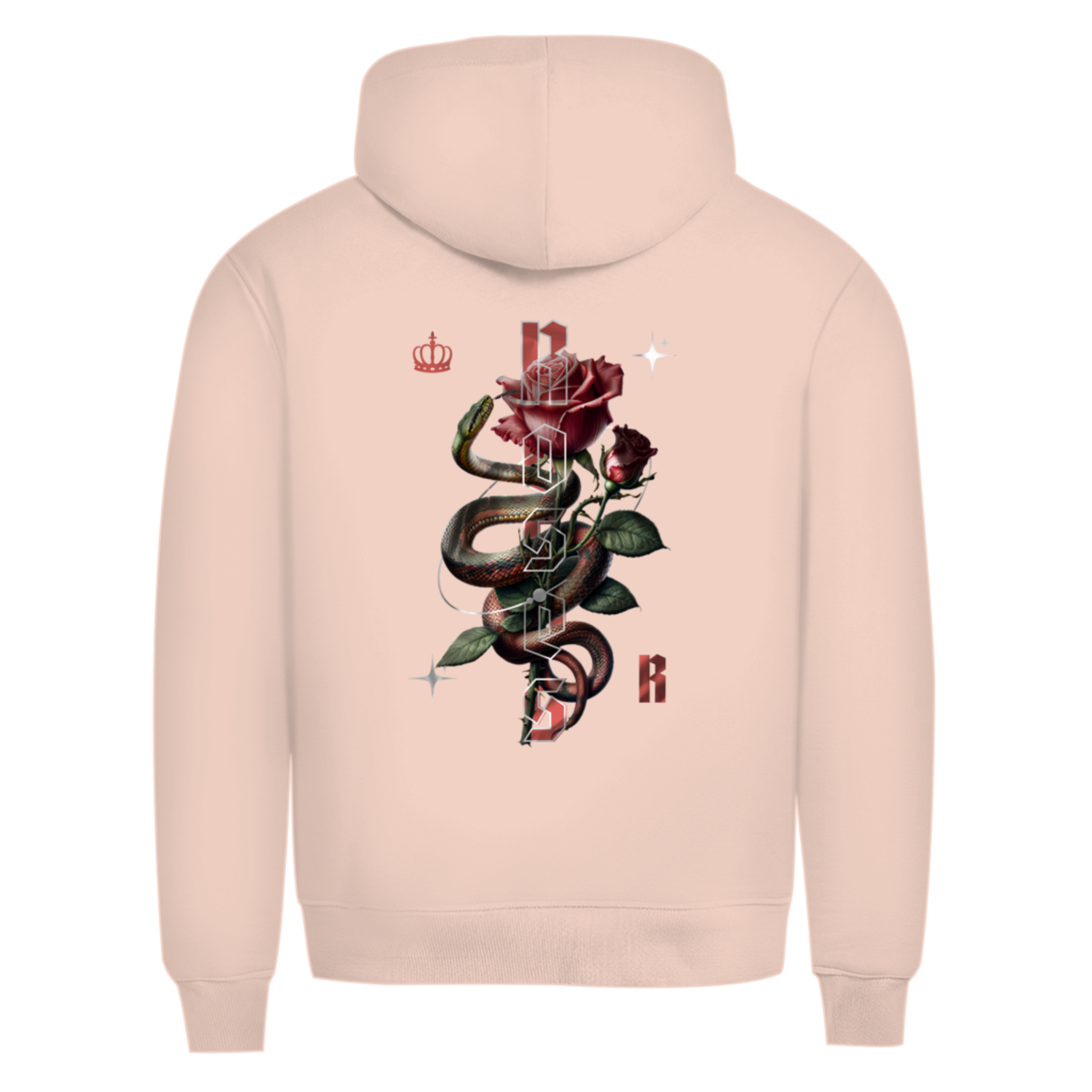 Roses - Herren Premium Bio Hoodie