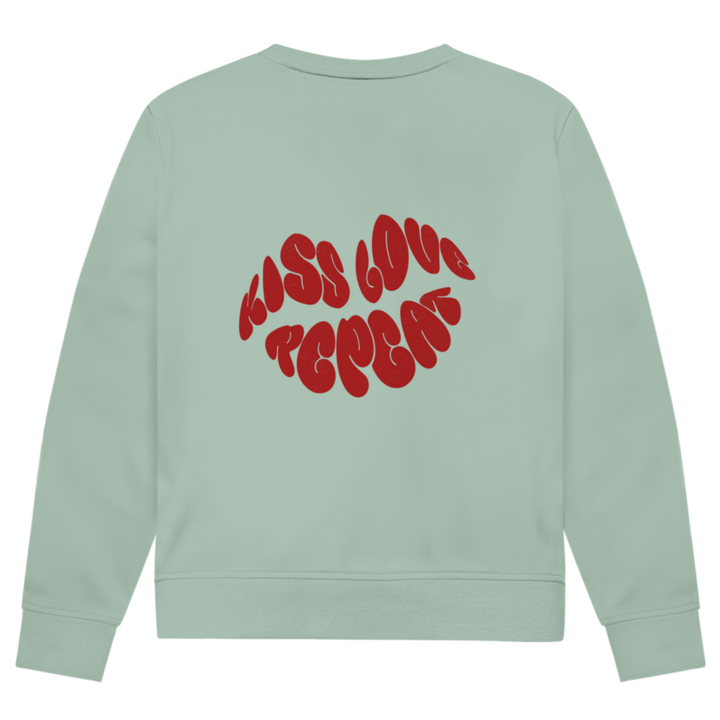 Kiss Love Repeat - Herren Premium Bio Sweatshirt