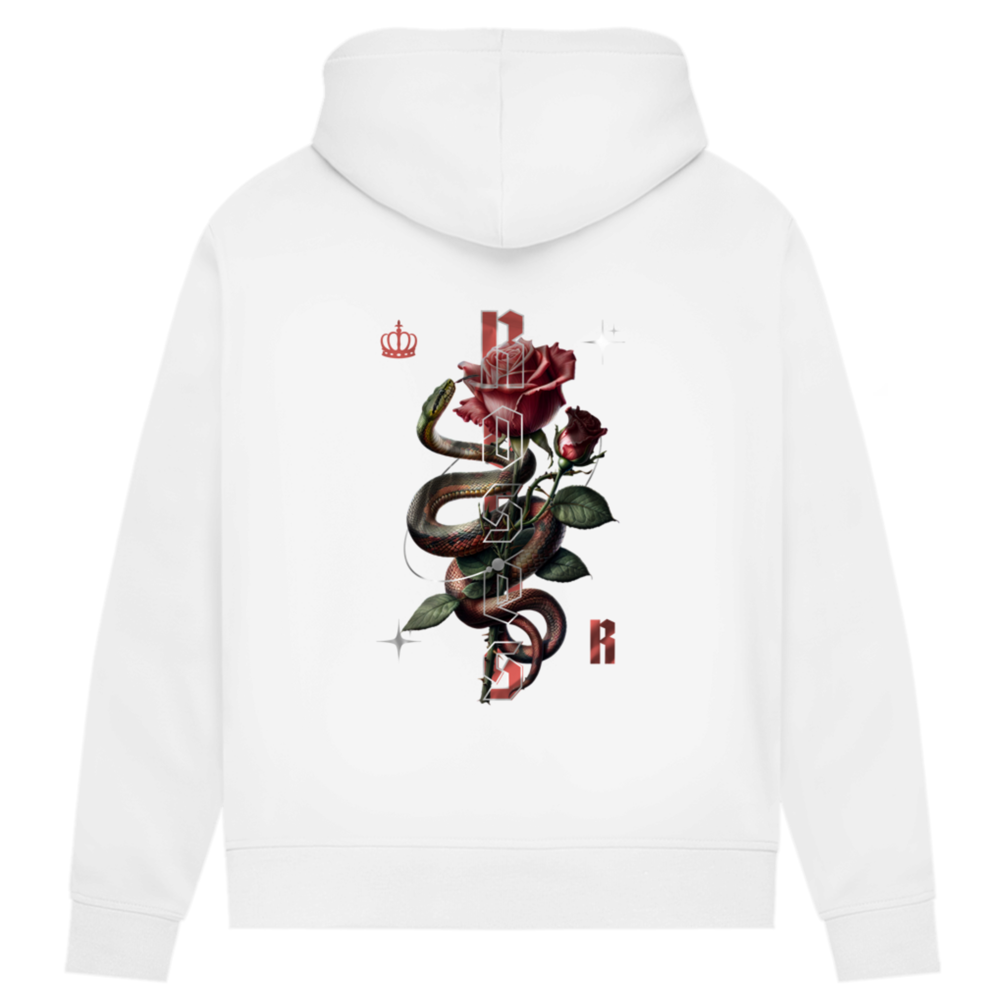 Roses - Damen Premium Bio Hoodie