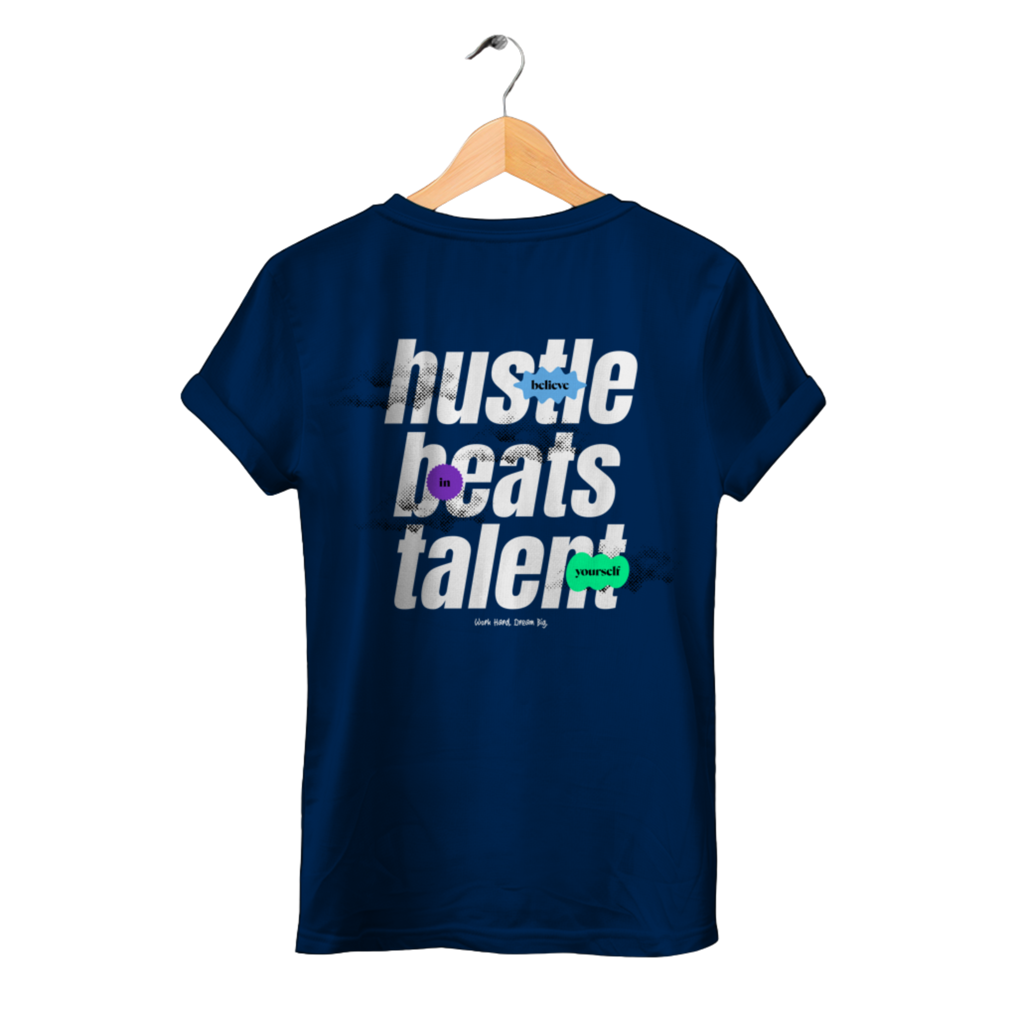 Hustle beats Talent - Damen Premium Bio T-Shirt
