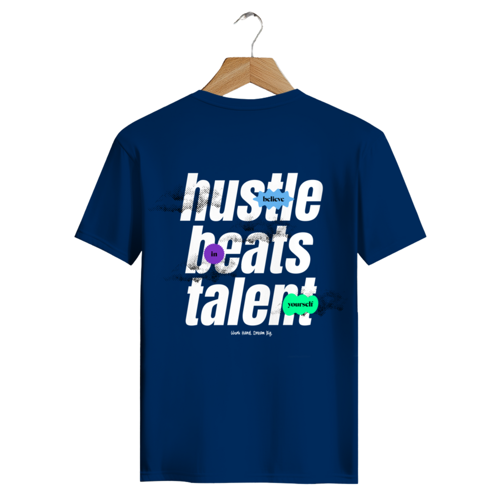 Hustle beats Talent - Herren Premium Bio T-Shirt