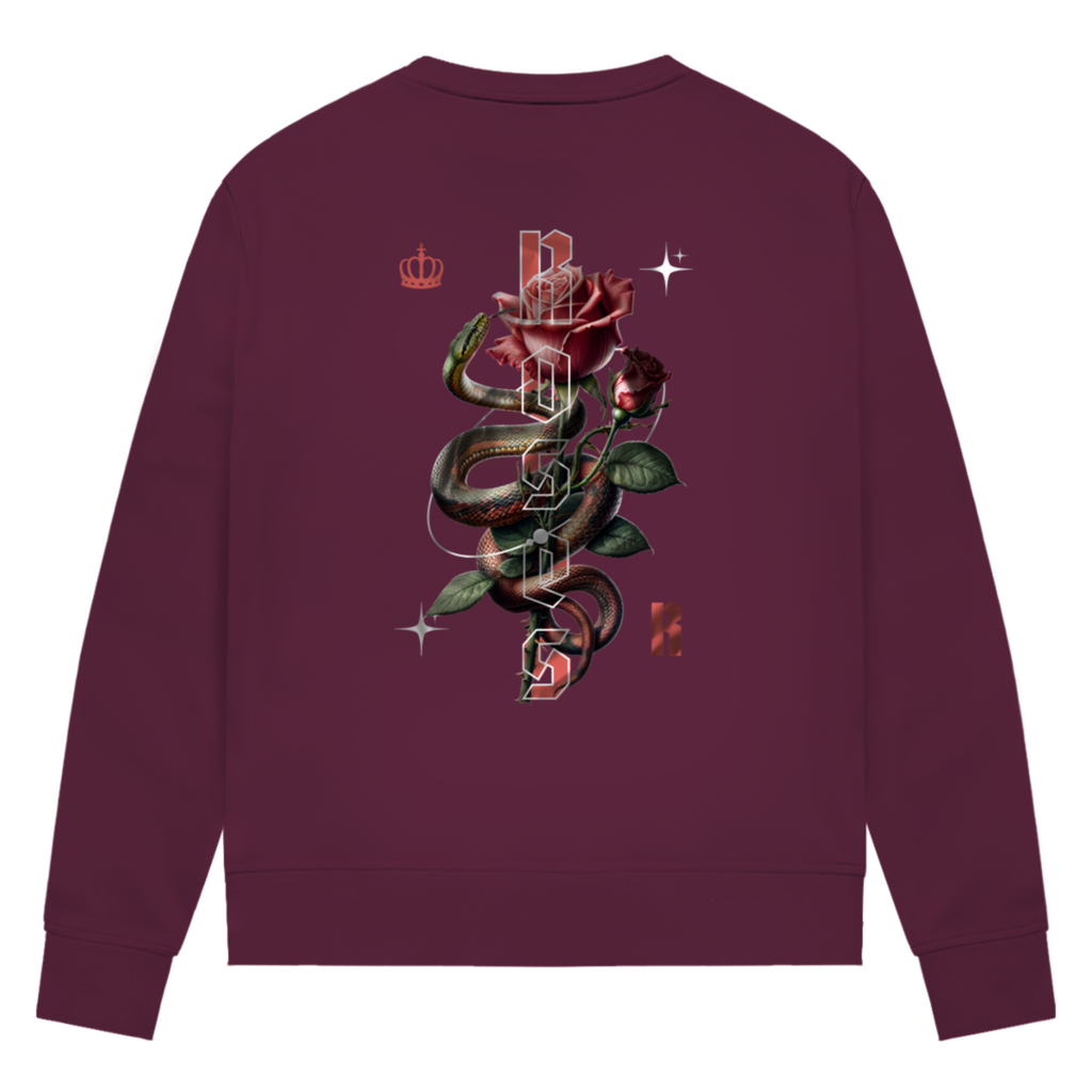 Roses - Damen Premium Bio Sweatshirt
