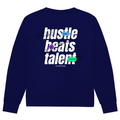 Hustle beats Talent - Herren Premium Bio Sweatshirt