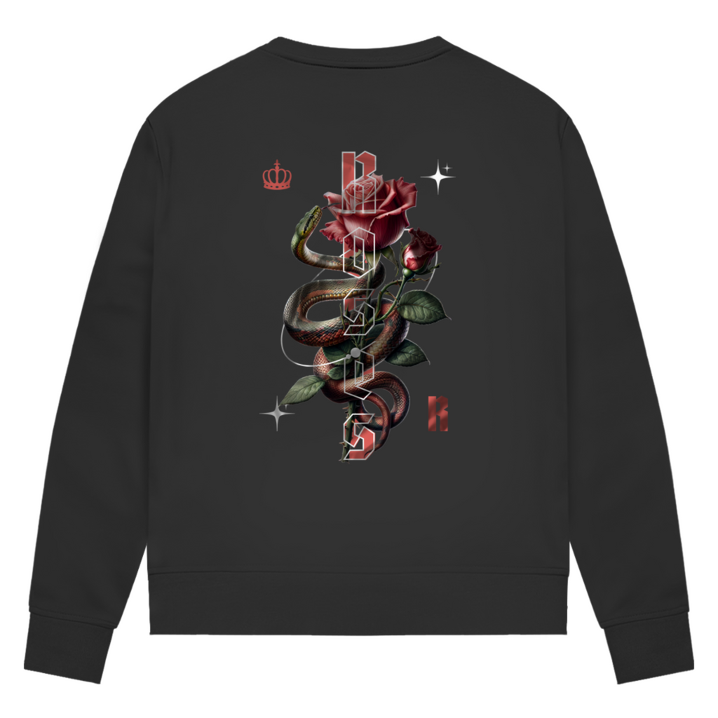 Roses - Damen Premium Bio Sweatshirt