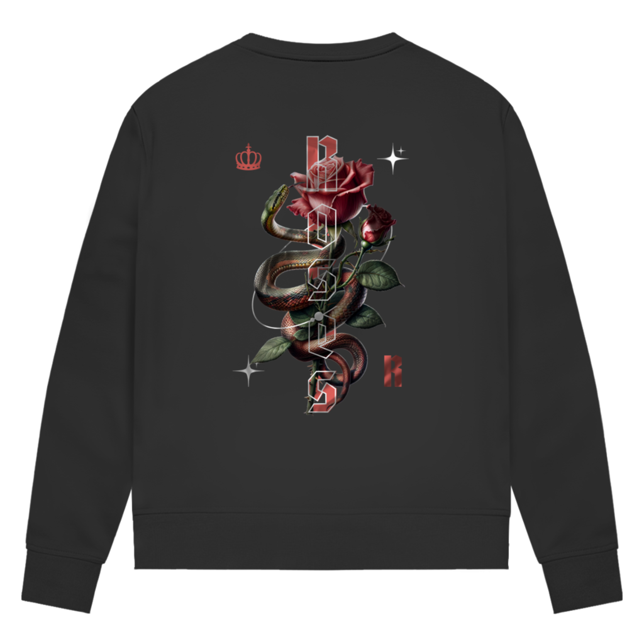 Roses - Damen Premium Bio Sweatshirt