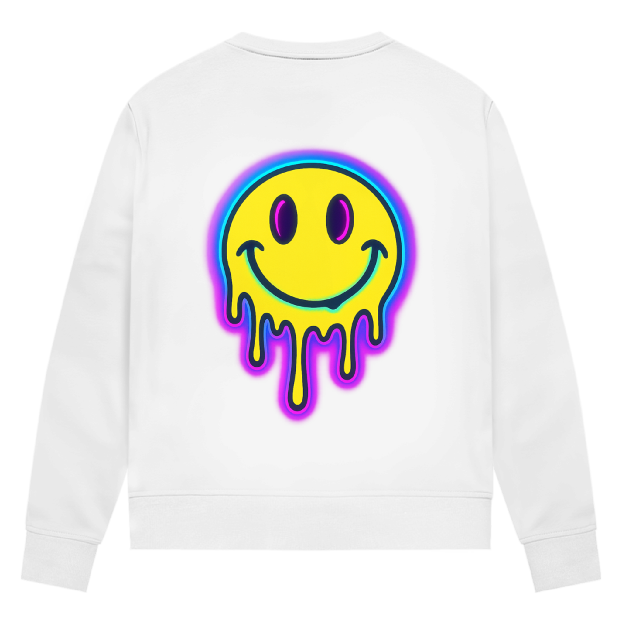 Lucid Smiley - Damen Premium Bio Sweatshirt