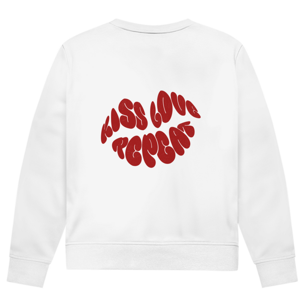 Kiss Love Repeat - Herren Premium Bio Sweatshirt